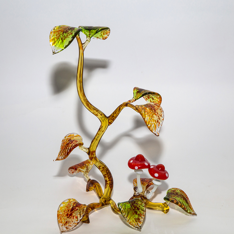 Arrangement «Pilze und Blätter», K-019