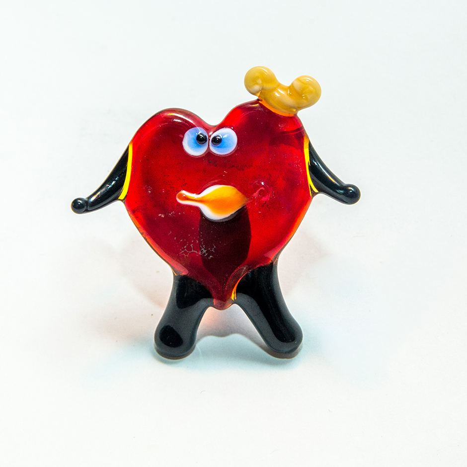 Підвіс «Серце», TG glass 012