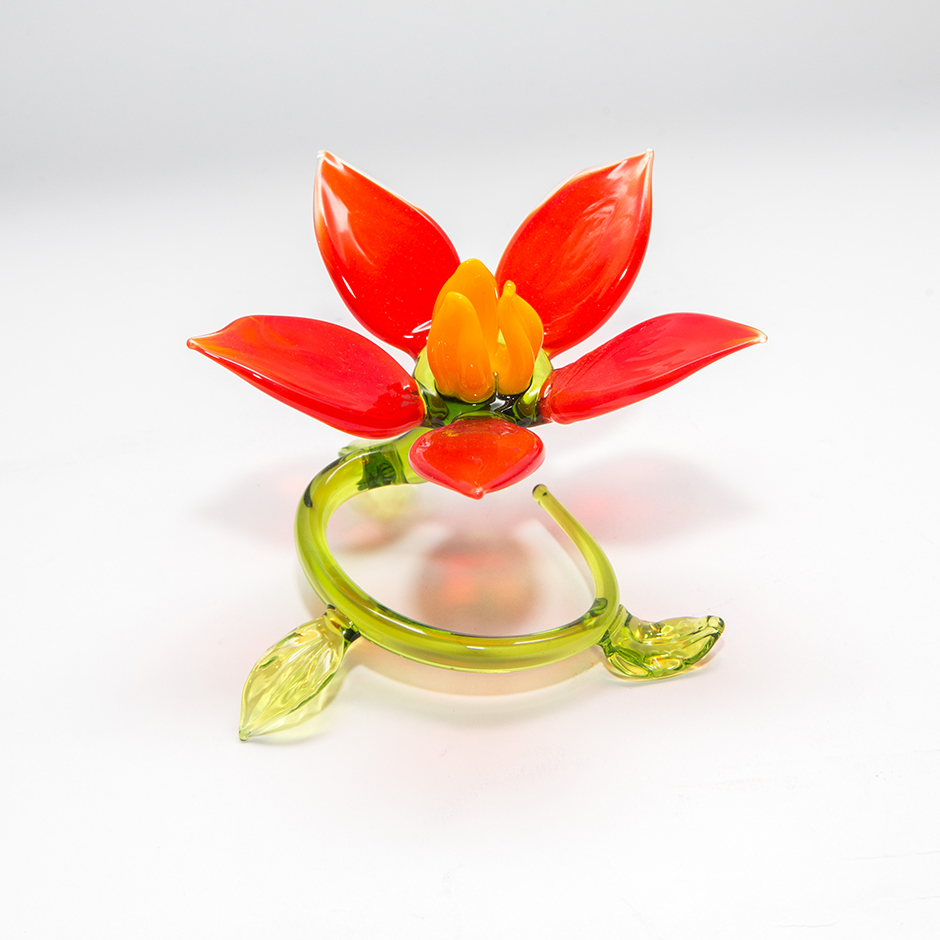 Квітка лілія на вигнутому стеблі, FL-S-PLUS-024
