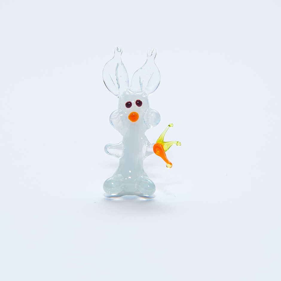 Hase mit Karotte, mini-045